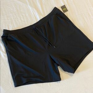 New Black Athletic Shorts